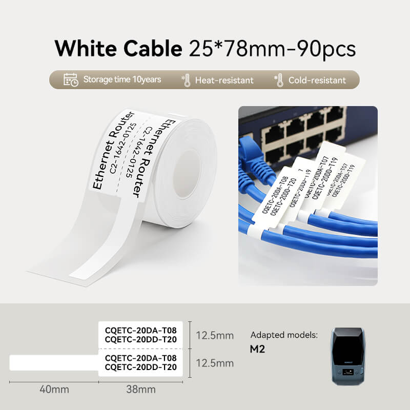 Thermal Transfer Label Printer Labels for M2, M3 - Image 18
