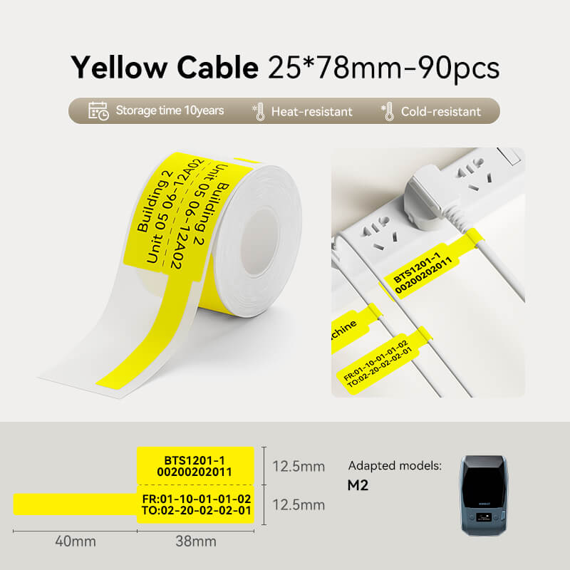 Thermal Transfer Label Printer Labels for M2, M3 - Image 19