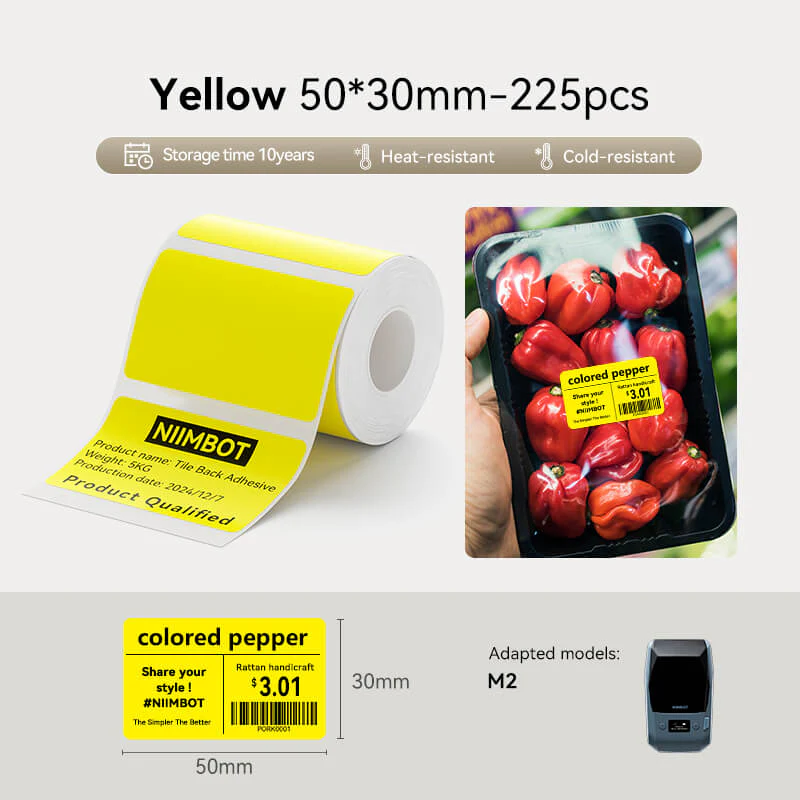 Thermal Transfer Label Printer Labels for M2, M3 - Image 41