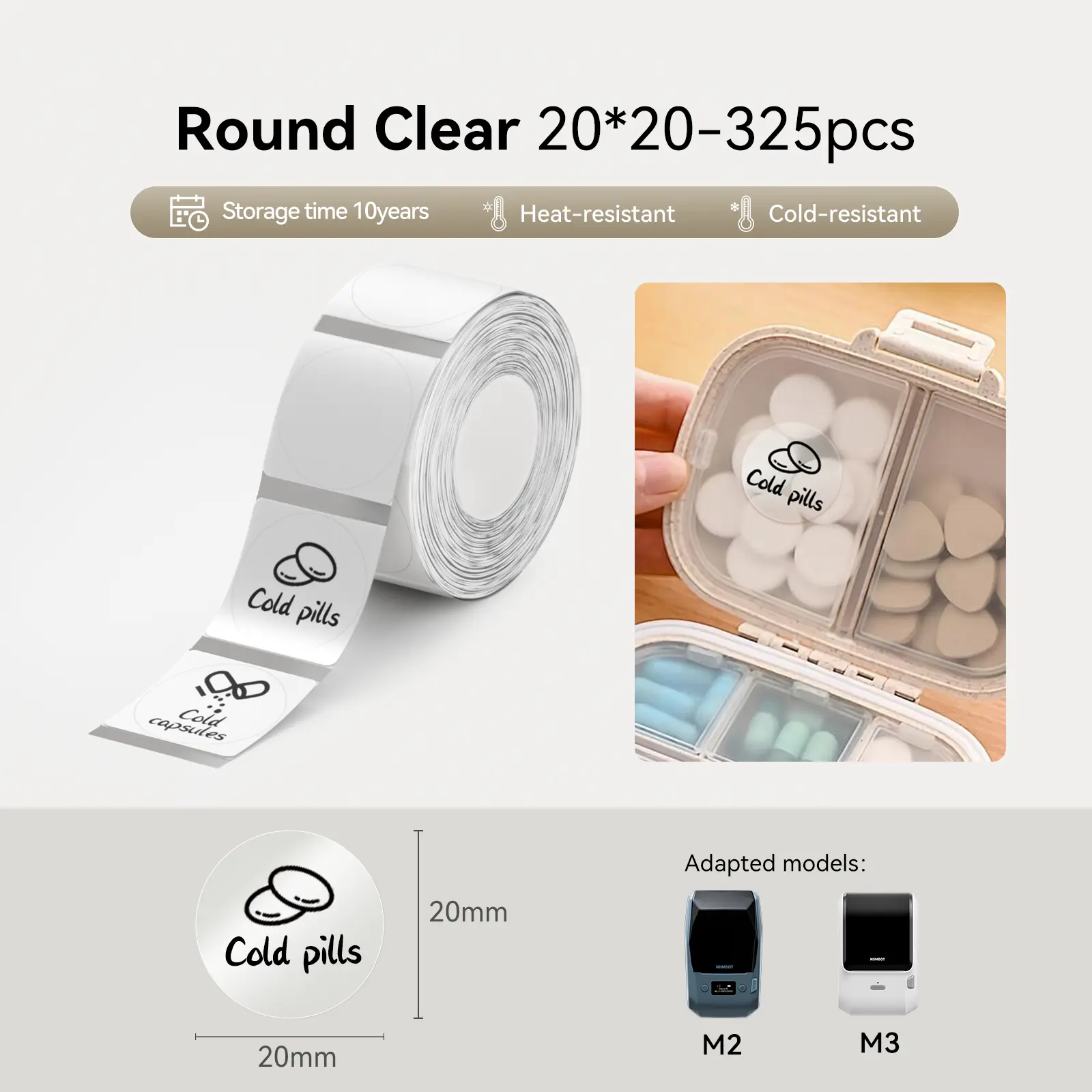 Thermal Transfer Label Printer Labels for M2, M3 - Image 57