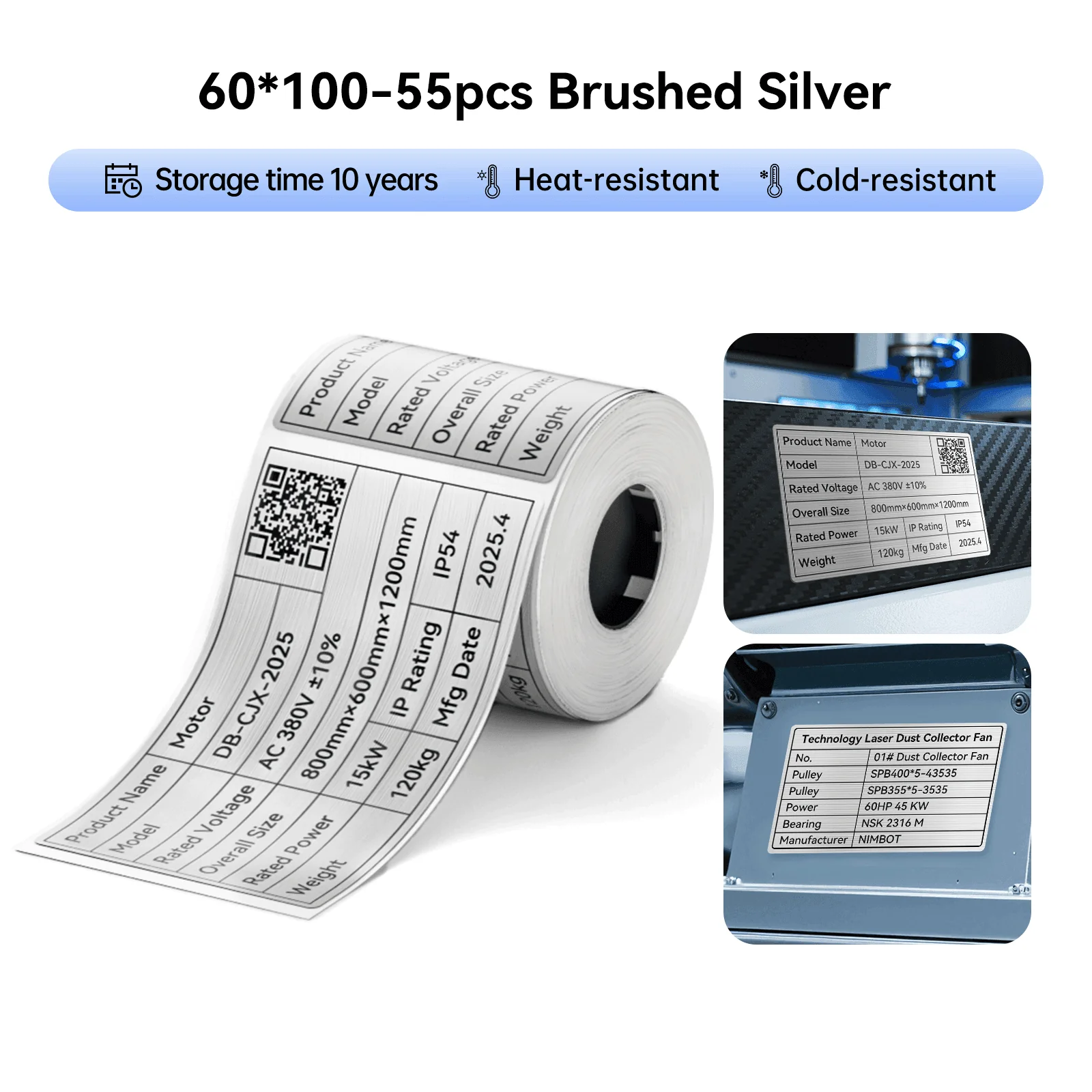 Thermal Transfer Label Printer Labels for M2, M3 - Image 73
